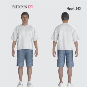 MOLDE POLO BOXY FIT HOMBRE 243